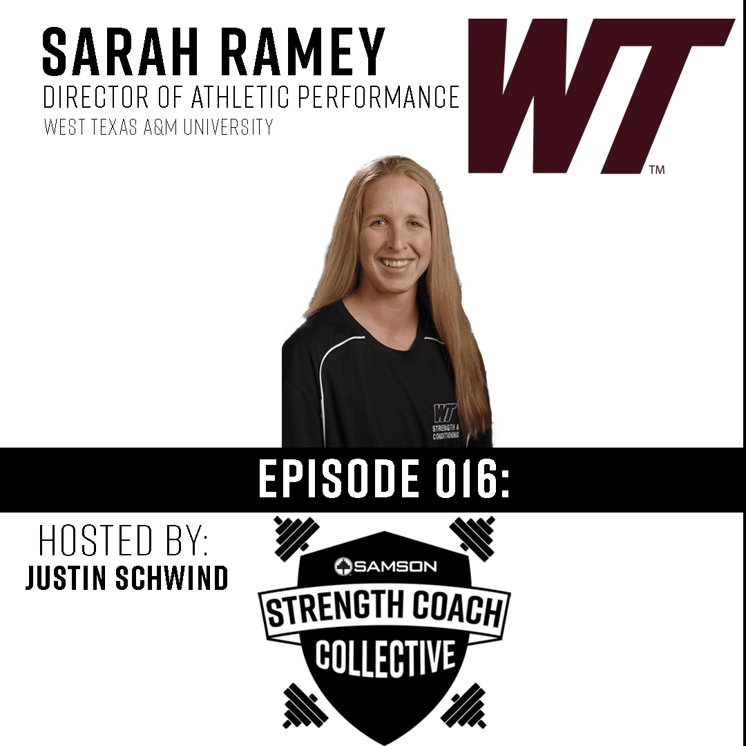 Samson Strength Coach Collective Episode 016 | Sarah Ramey