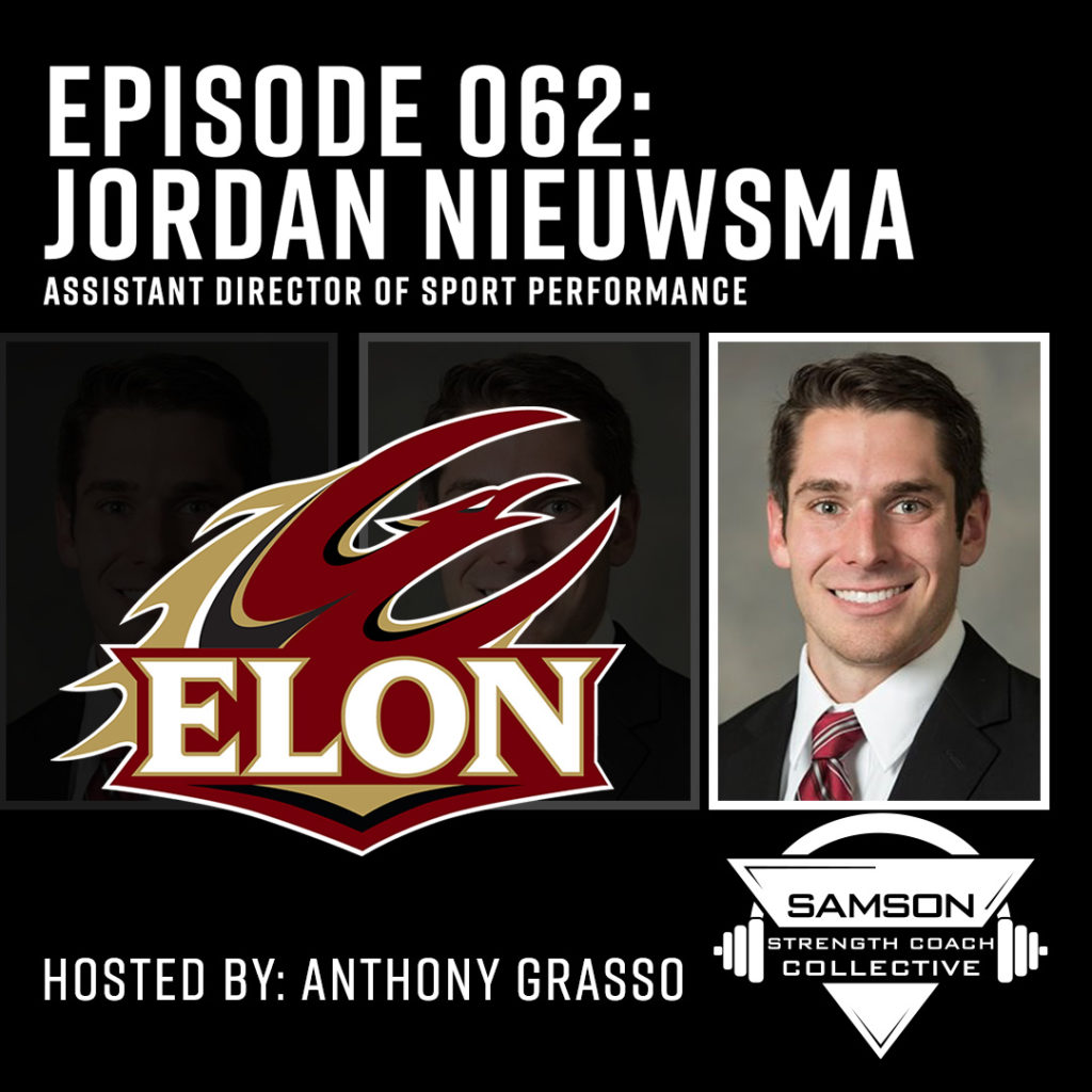 Samson Strength Coach Collective: E062 - Jordan Nieuwsma (Elon University)