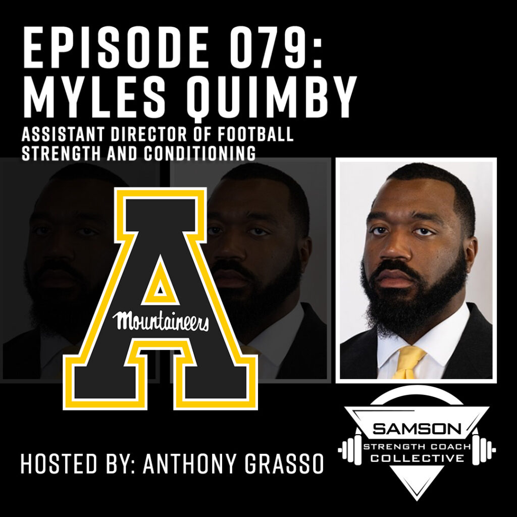 E079 - Myles Quimby (Assistant Director Strength and Conditioning)