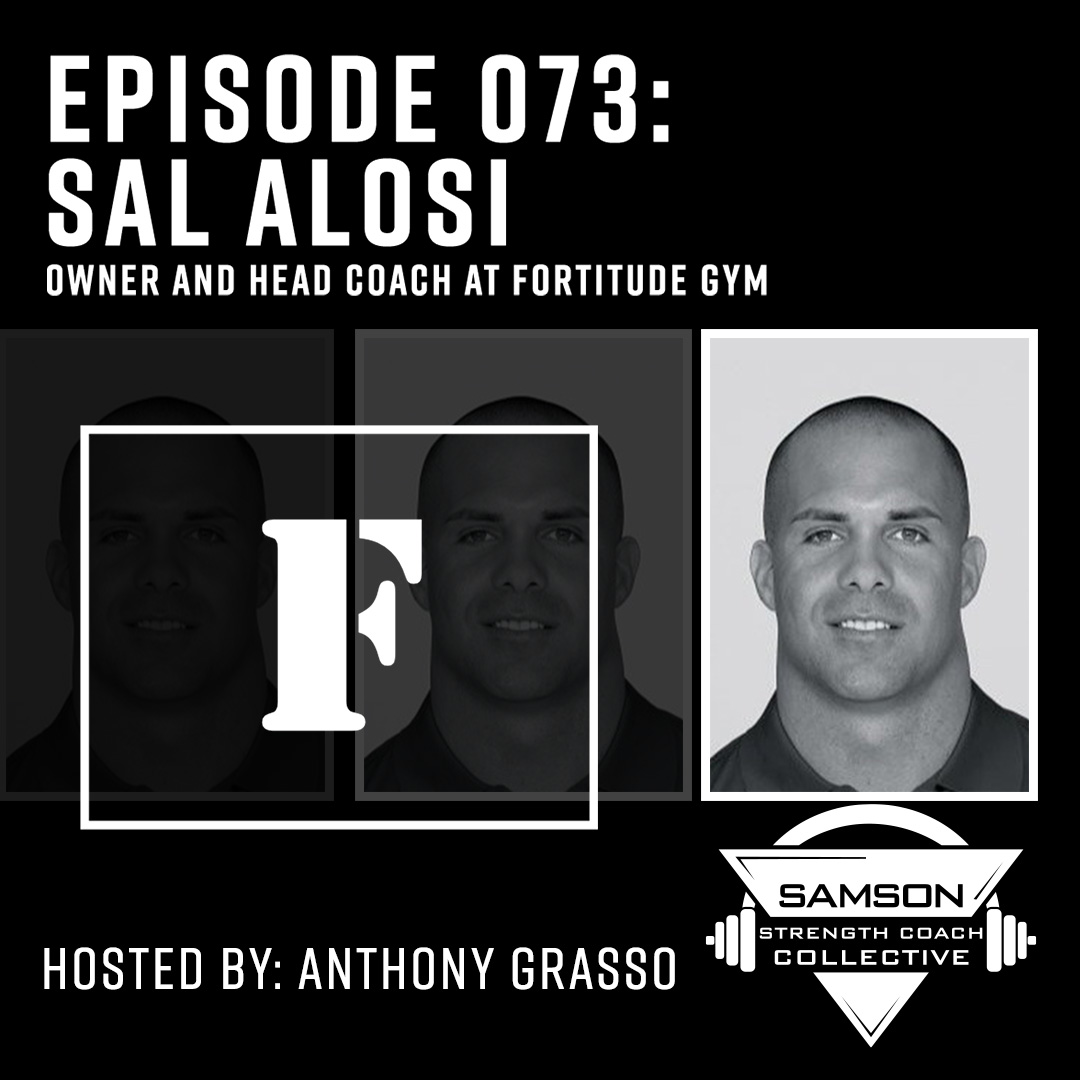 E073 – Sal Alosi (Owner / Head Coach at Fortitude Gym)