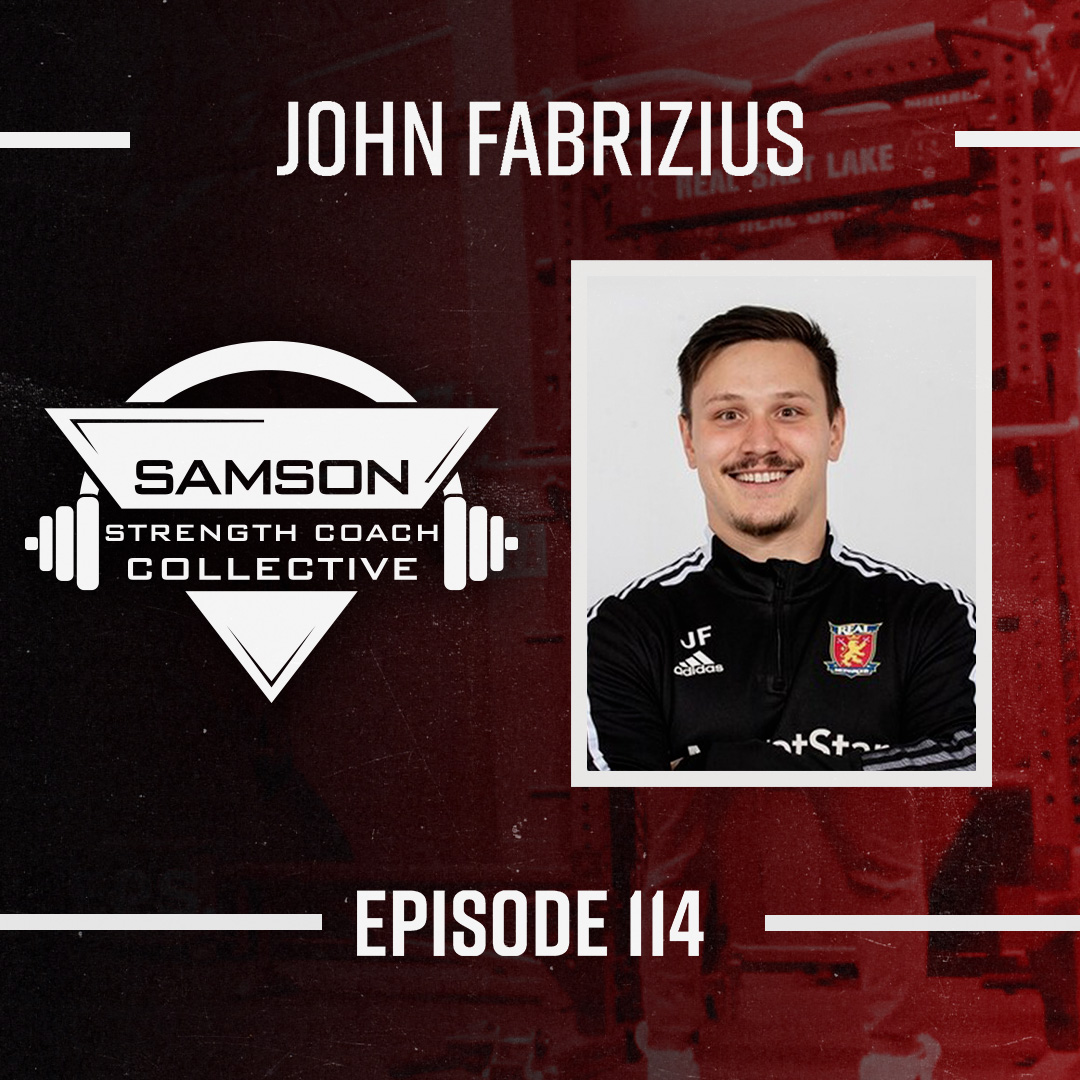 John Fabrizius (Director of Performance, Real Salt Lake) _ Samson Strength Coach Collective - Small