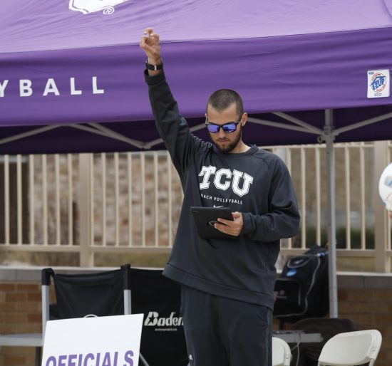 TCU vs Tulane Beach Volleyball in Fort Worth, Texas on March 1, 2019. (Photo/Sharon Ellman)